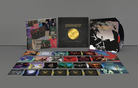 uriahheep 50yearsinrock boxset